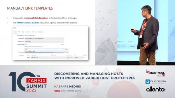 Discovering and managing hosts with Zabbix host prototypes by Kaspars Mednis / Zabbix Summit 2022