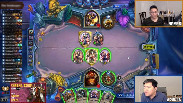 Hearthstone Arena Coop #356: Warrior | March of the Lich King смотреть онлайн