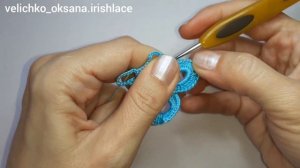 Бабочка крючком.