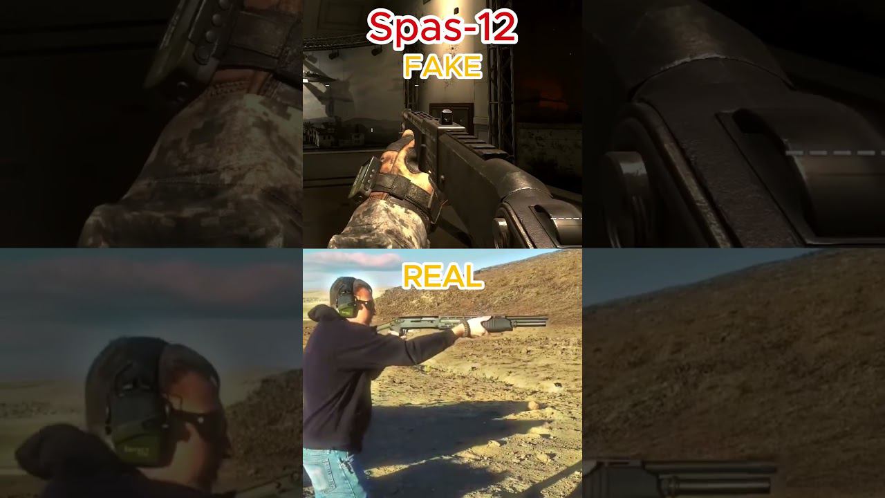 SPAS-12: Real Sound vs. Fake in Games – Which One Hits Harder? смотреть онлайн