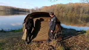 Установка и обзор карповой палатки CARP PRO DIAMOND DOME 2 man