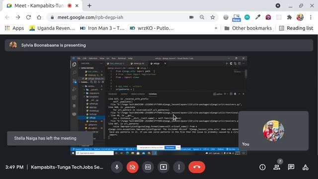 Python Django Lesson 10 Cohort 3 смотреть онлайн