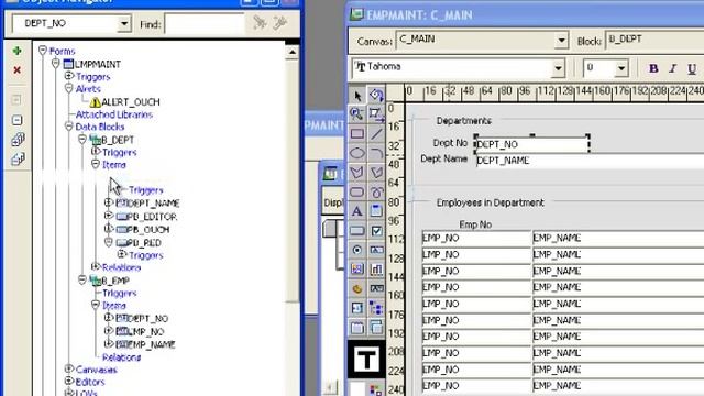 Oracle Forms 11g - Tour of the Object Navigator смотреть онлайн