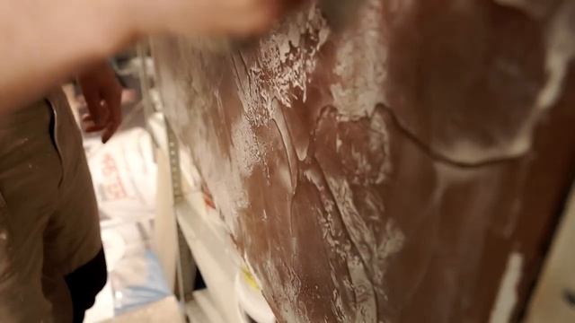 Декор с цветовой базой. Венецианская штукатурка многослойное нанесение цветов. смотреть онлайн