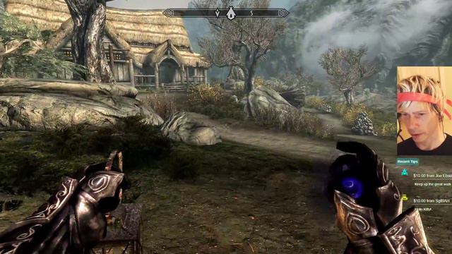 Skyrim Special Edition Live, in 1440p/60fps! Za'urabi, Party of SIX, Level 61 Part 78 Legendary смотреть онлайн