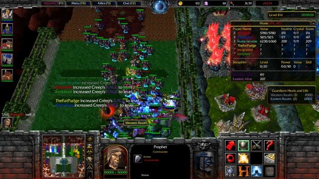 Warcraft 3 Classic HellHalt TD Competitive #44No sounds смотреть онлайн