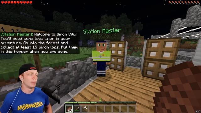 BECOMING A TRAIN DRIVER IN MINECRAFT! смотреть онлайн