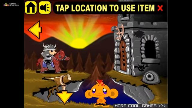 Игра "Счастливая Обезьянка 48" (Monkey GO Happy 48) - прохождение смотреть онлайн