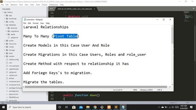 Laravel 7 Ep-25 (Many To Many Relationship in Laravel in Urdu/Hindi) смотреть онлайн