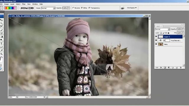 How To Create Rainbow Effect in Adobe Photoshop CS3 смотреть онлайн