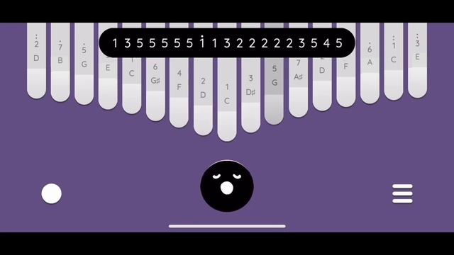 Крошка Енот - От улыбки хмурый день светлей калимба смотреть онлайн