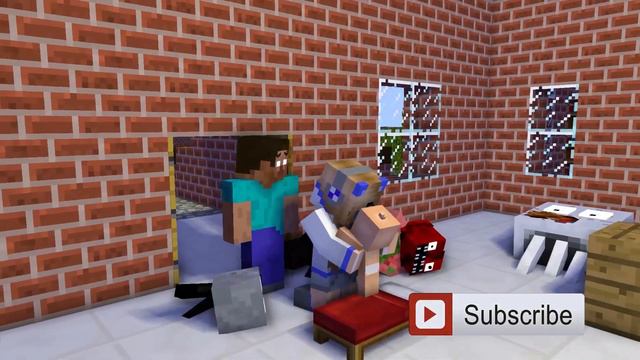 Monster School : BabySitter - Minecraft Animation смотреть онлайн