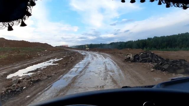 Для чего мы держим обочину, наглядное сравнение на коротком участке а также про демферный трос смотреть онлайн