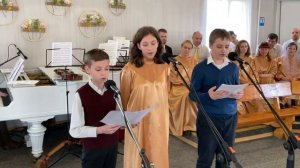 Я ЗНАЮ - МОЙ ХРИСТОС ВОСКРЕС / детская пасхальная песня