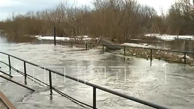9 мостов затоплены паводком в Нижегородской области смотреть онлайн