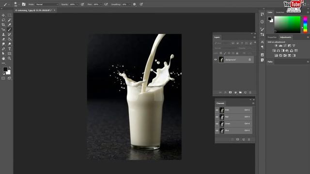 How To Cut Anything Out in Photoshop | Adobe Photoshop cc 2018 tutorial #GSFXMentor #gsfxmentor смотреть онлайн