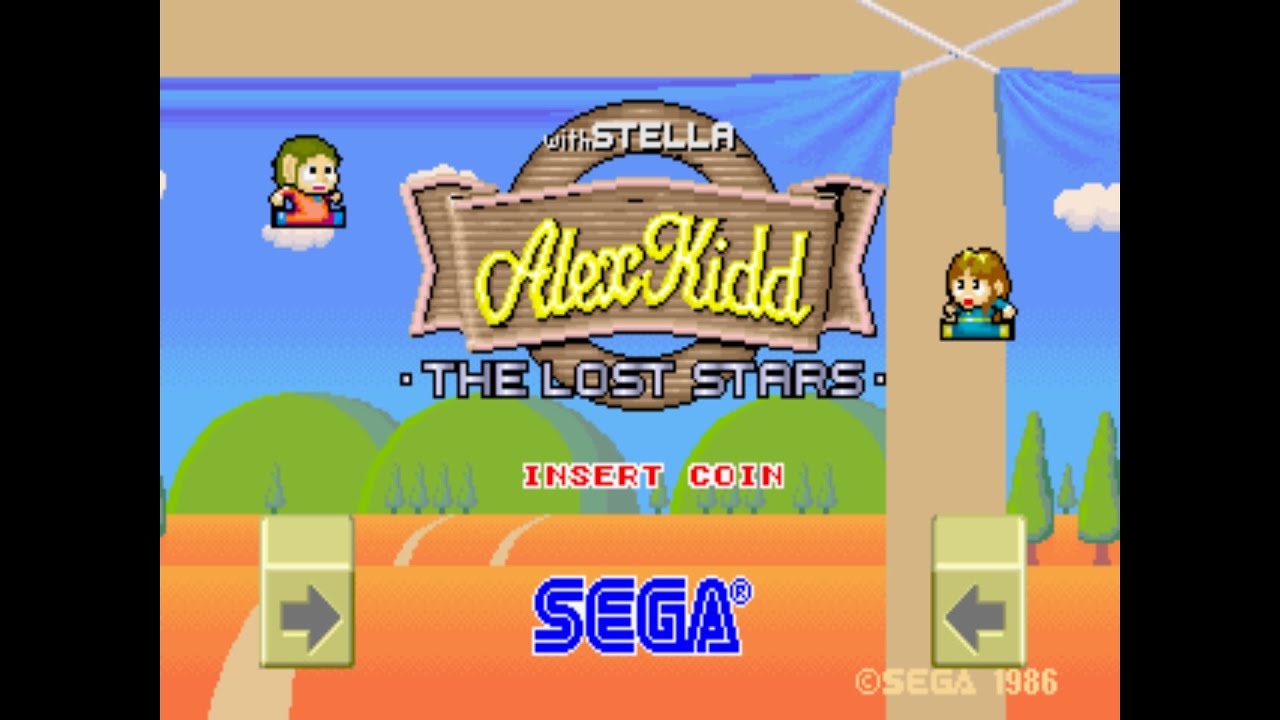 FULL GAME ARCADE Alex Kidd The Lost Stars 1986 смотреть онлайн