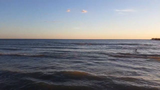 Закат на Черном море в Витязево смотреть онлайн