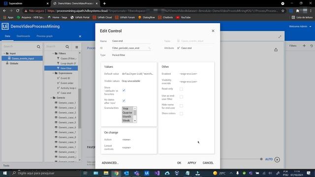 UiPath Process Mining - Period filter смотреть онлайн