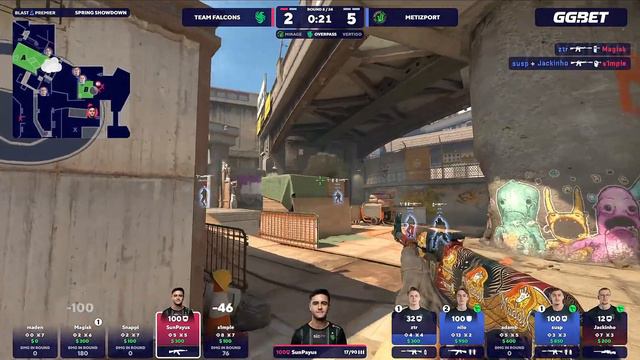 Falcons vs MetizPort - A BLAST Spring Showdown Qualifier - RES Eastern European Masters Spring 202 смотреть онлайн