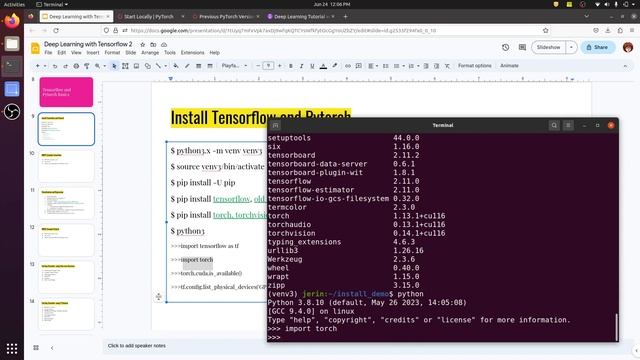 Ep13 Pytorch install and GPU check смотреть онлайн