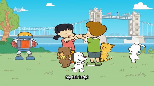 London Bridge Is Falling Down | Nursery Rhymes | Favorite | Little Fox | Animated Songs for Kids смотреть онлайн
