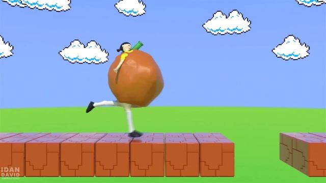 Squid Game Doll eats a weird Mushroom ? смотреть онлайн