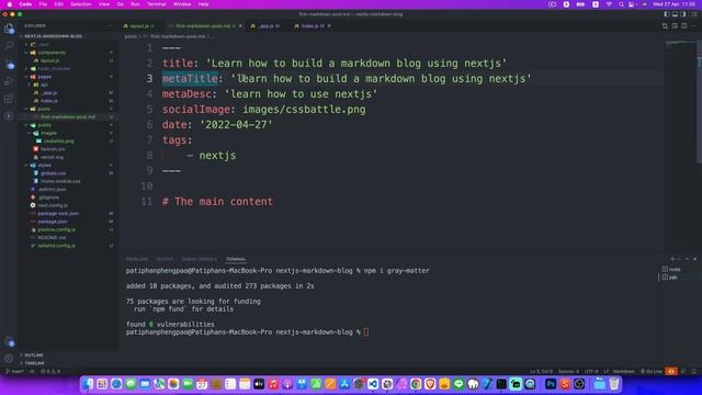 Learn How To Build A MarkDown Blog Using NextJS & TailwindCSS And Deploy to Vercel ??? смотреть онлайн
