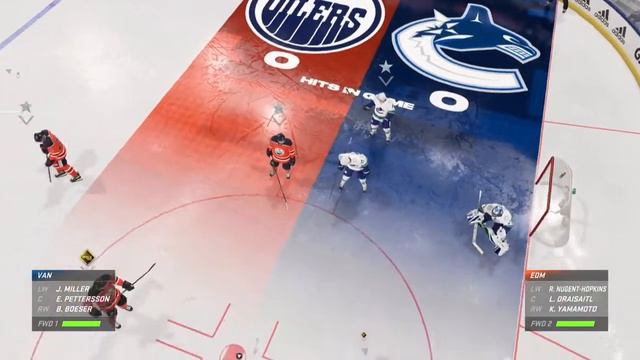 NHL 22 Xbox Series S Vancouver Canucks Vs Edmonton Oilers Gameplay смотреть онлайн