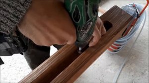 Уличные светильники из дерева/ wooden street lamps
