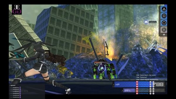  🎮 Black Rock Shooter - The Game (PSP)🎮 Полное прохождение [Stream04]