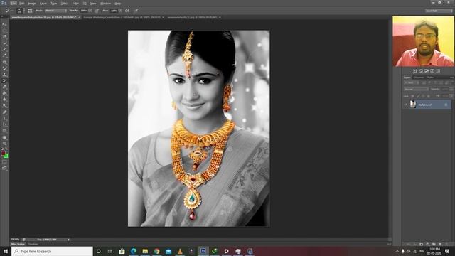 Photoshop Tutorial #11 :How to use the History Brush Tool and Art History Brush Tool /atoz in tamil смотреть онлайн