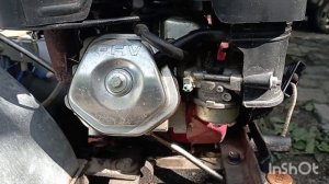 хлопки в глушитель на мотоблоке.