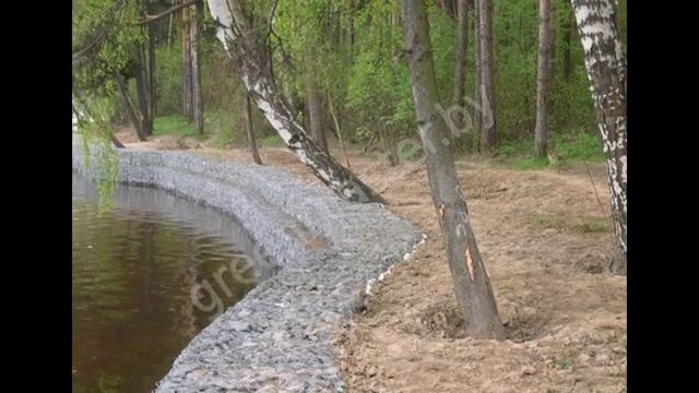Укрепление берега реки своими руками смотреть онлайн