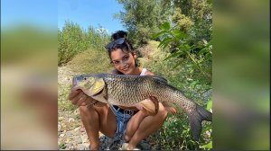 Ловим Белого Амура На Саранчу (Рыбалка в Дагестане)