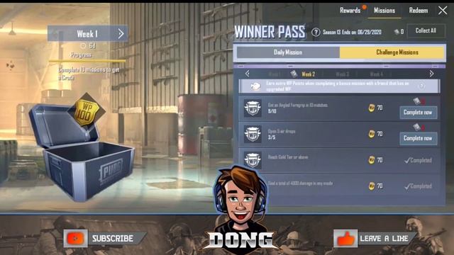 PUBG MOBILE LITE WINNER PASS 13 PURCHESS BY DONG смотреть онлайн