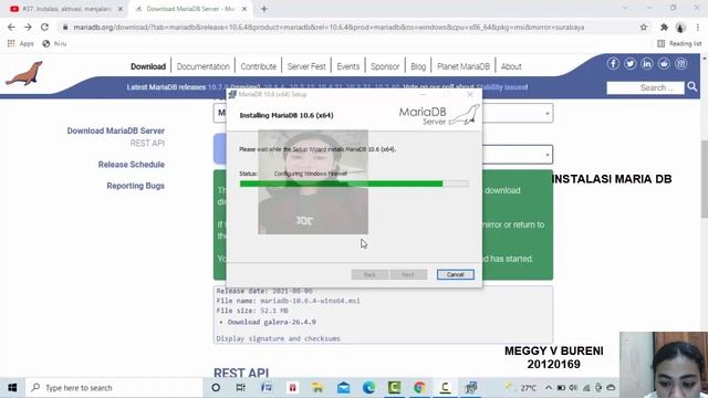 #37 Instalasi,aktivasi menjalankan dan membuat user di dalam MariaDB смотреть онлайн