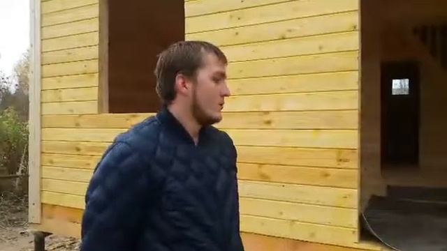 Отзыв о фирме Мастер-Лесоруб. Строительство бани 6х8 в Подольском р-не д. Романцево смотреть онлайн