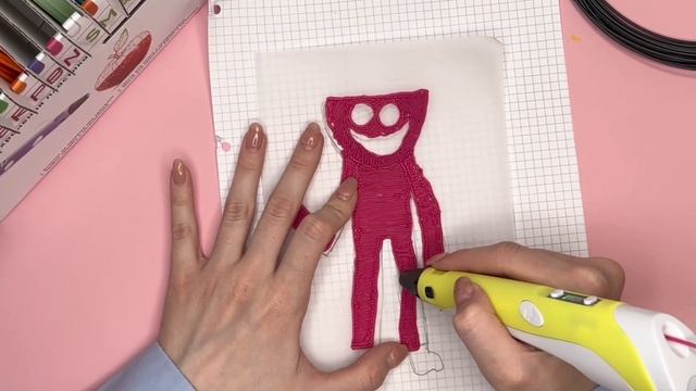 КИСИ МИСИ из POPPY PLAYTIME 3D Ручкой // РИСУЕМ КИСИ МИСИ 3Д РУЧКОЙ смотреть онлайн