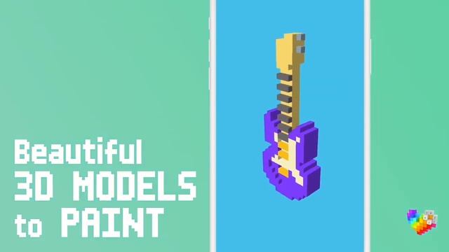 Voxel - 3D Color By Number Game смотреть онлайн