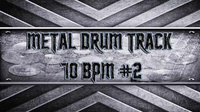 Easy Metal Drum Track 70 BPM