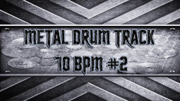 Easy Metal Drum Track 70 BPM