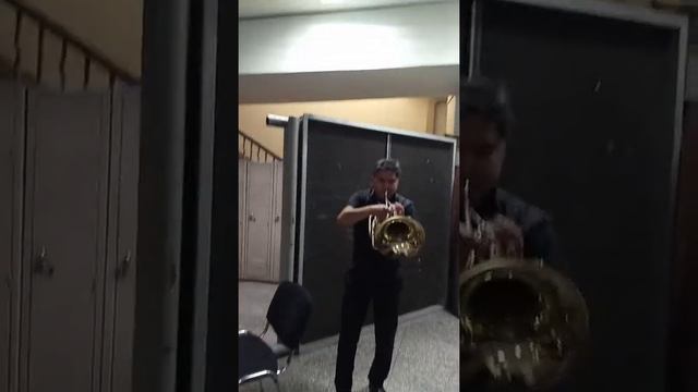 Неаполитанский танец на маршевой валторне и под шафэ.