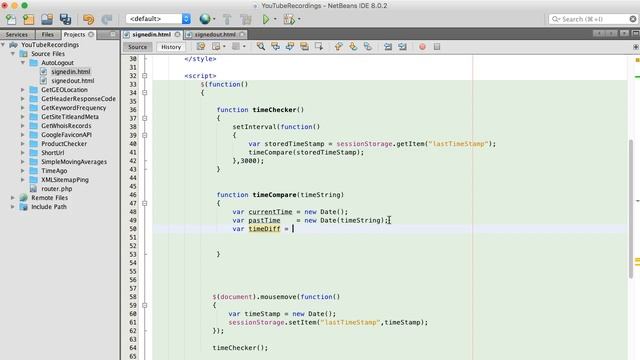 Auto Logout after Inactivity with PHP смотреть онлайн