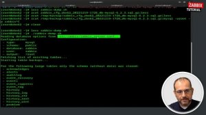 Zabbix - Save your life... with a Backup