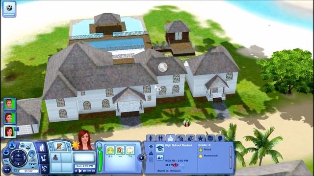Lets Play The Sims 3 Sunlit Tides Part 1- Glitches смотреть онлайн