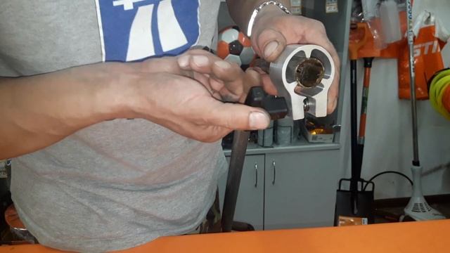 Зажимная скоба Stihl fs38 смотреть онлайн