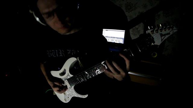 MELODIC METAL RIFFS (Ibanez JEM7V-WH) смотреть онлайн