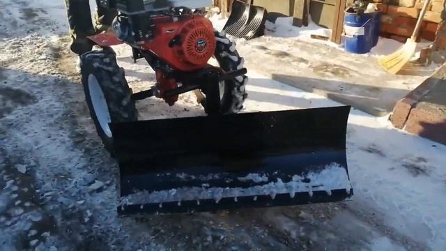 Эксплуатация мотоблока зимой. смотреть онлайн