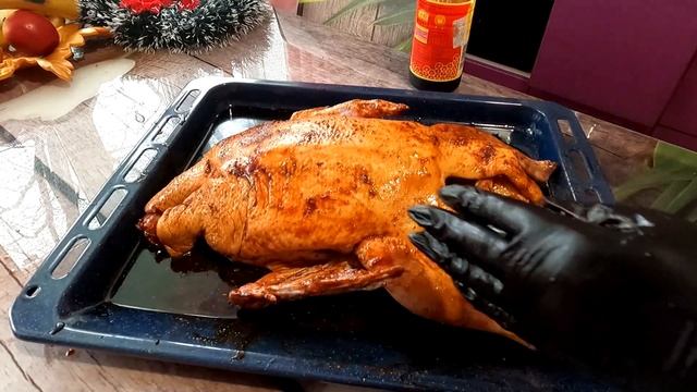 Утка с яблоками! Праздничное блюдо! смотреть онлайн